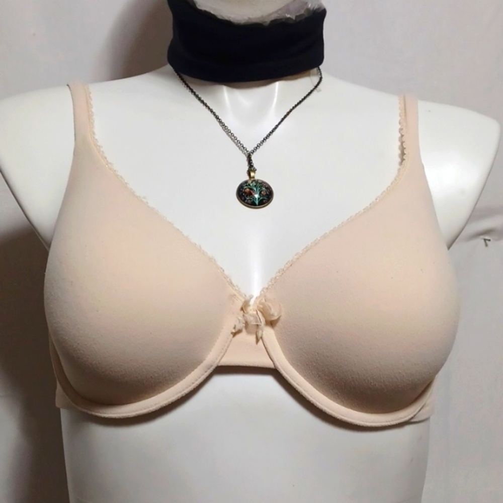 FINE LINES BRA SIZE 38C PADDED IN A BEAUTIFUL NEUTRAL COLOR